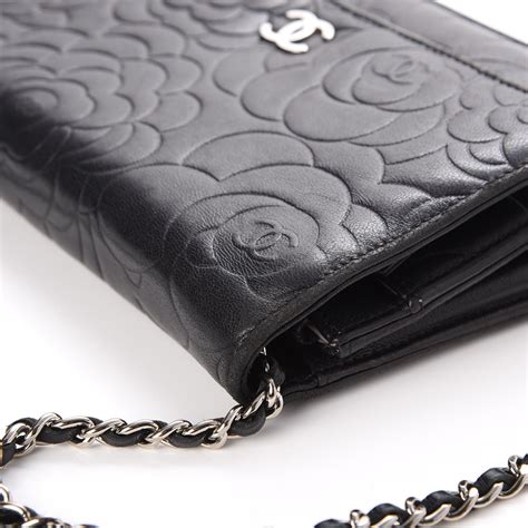 chanel camellia wallet 2017|Chanel wallet on chain trendy.